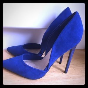 Electric Blue High Heels